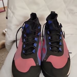 Nike ACG Zoom Terra Zaherra Hiking Running Shoes, Pink/Blue/Black - M 10.5